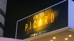 Star Trek: Picard premiere marquee